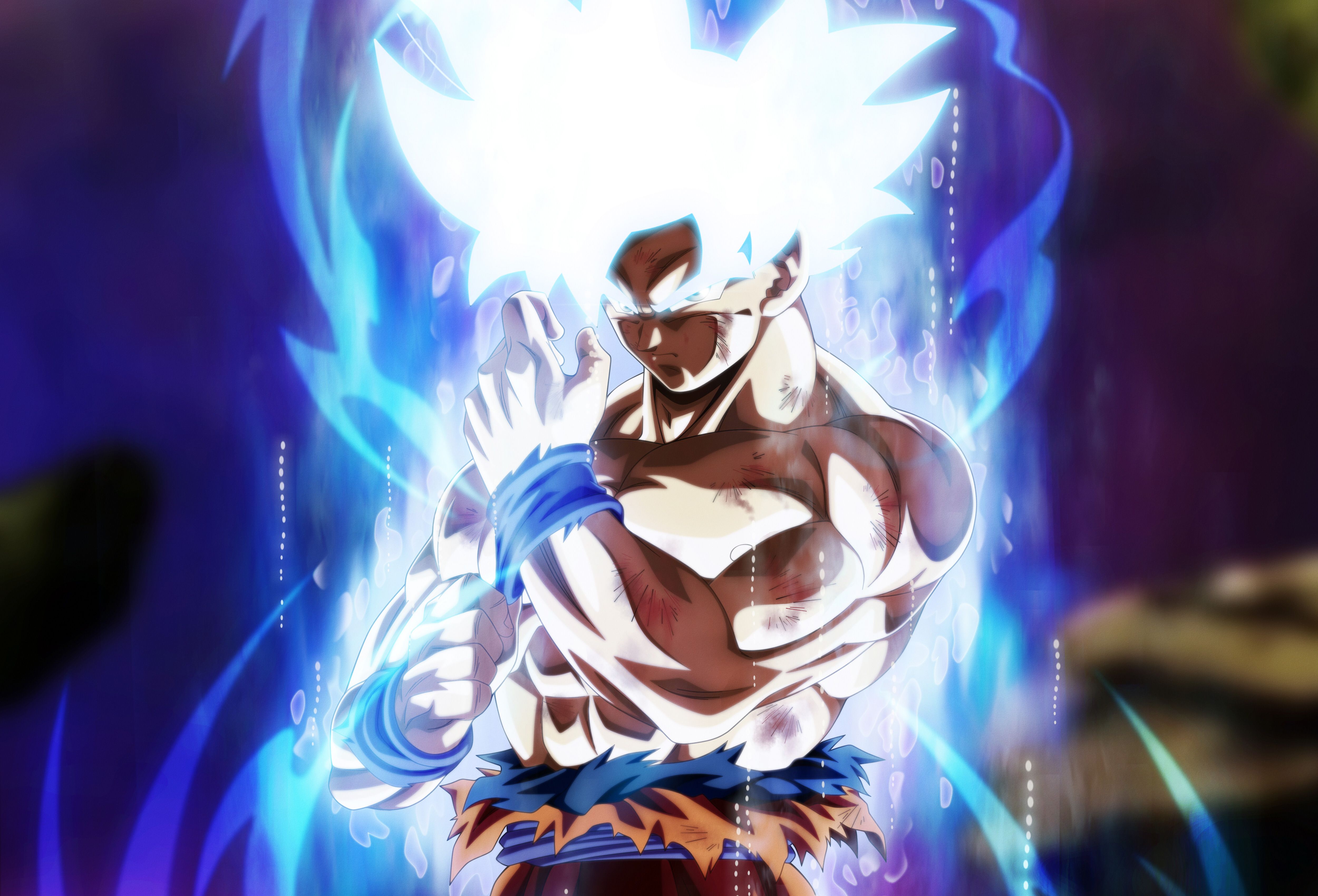 Goku Ultra Instinct Dragon Ball, 5000x3400 4K Ultra HD, Monitor 4K