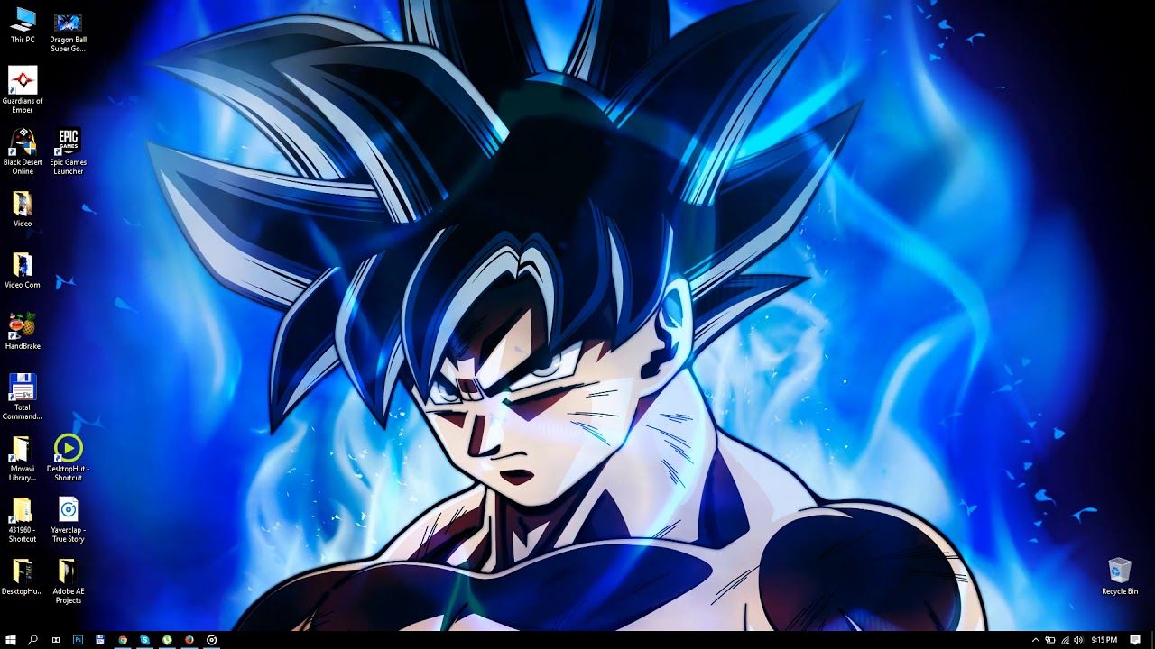 Goku Ultra Instinct Dragon Ball, 1280x720 HD, Desktop