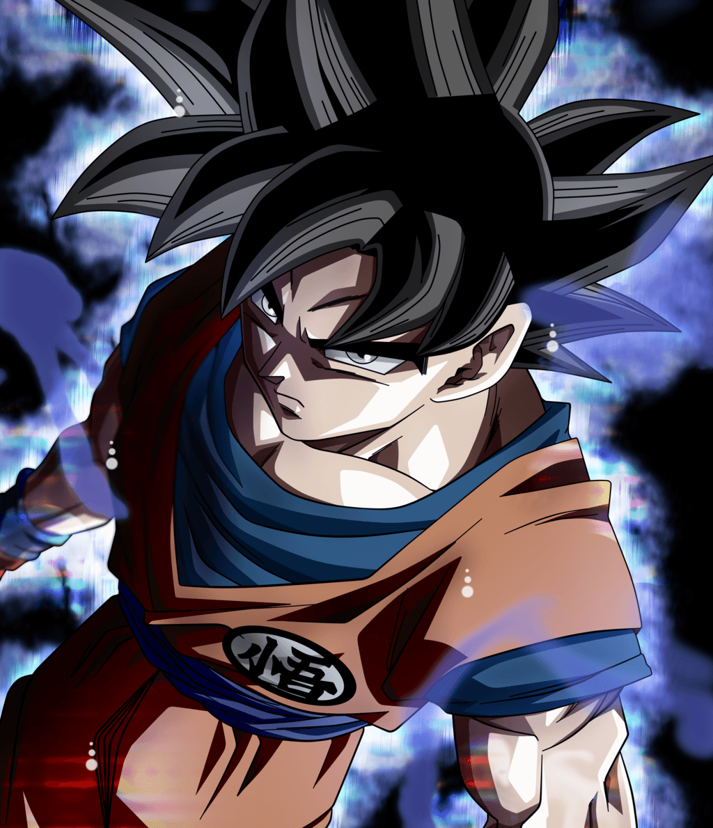 Goku Ultra Instinct, capelli argento, 1024x1189 Full HD Verticale, iPhone