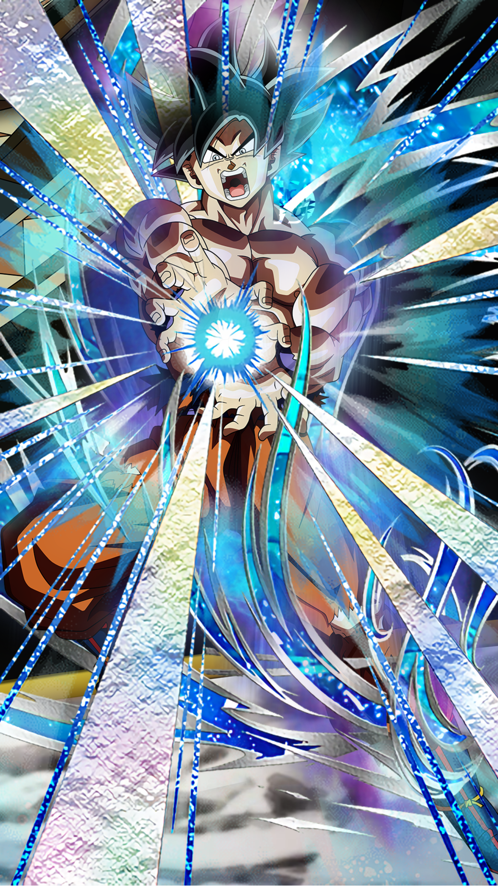 Goku Ultra Istinto capelli argento, Dragon Ball, 1024x1820 Verticale, Telefono