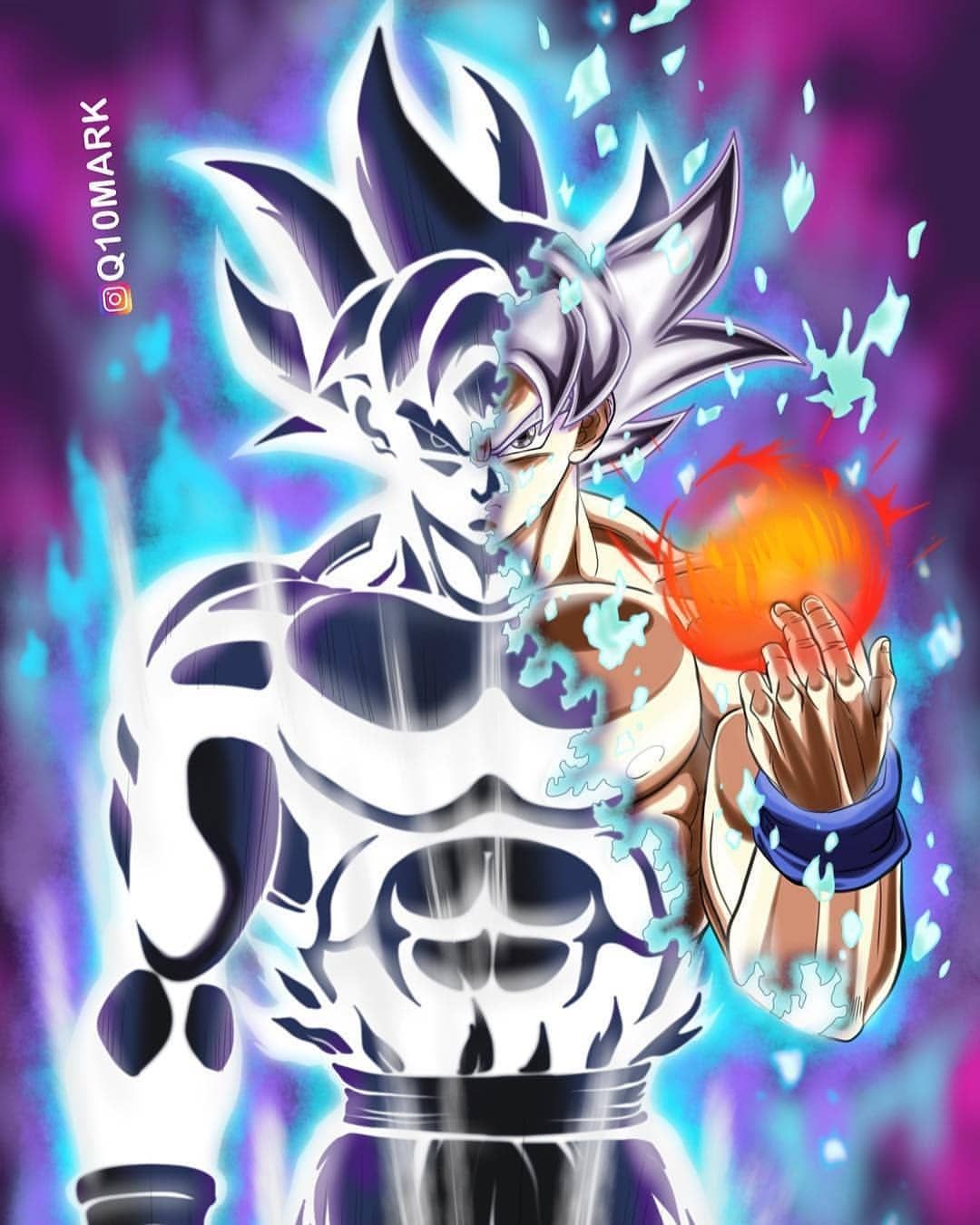 Goku Ultra Istinto, Dragon Ball, 1080x1350 Verticale, Mobile