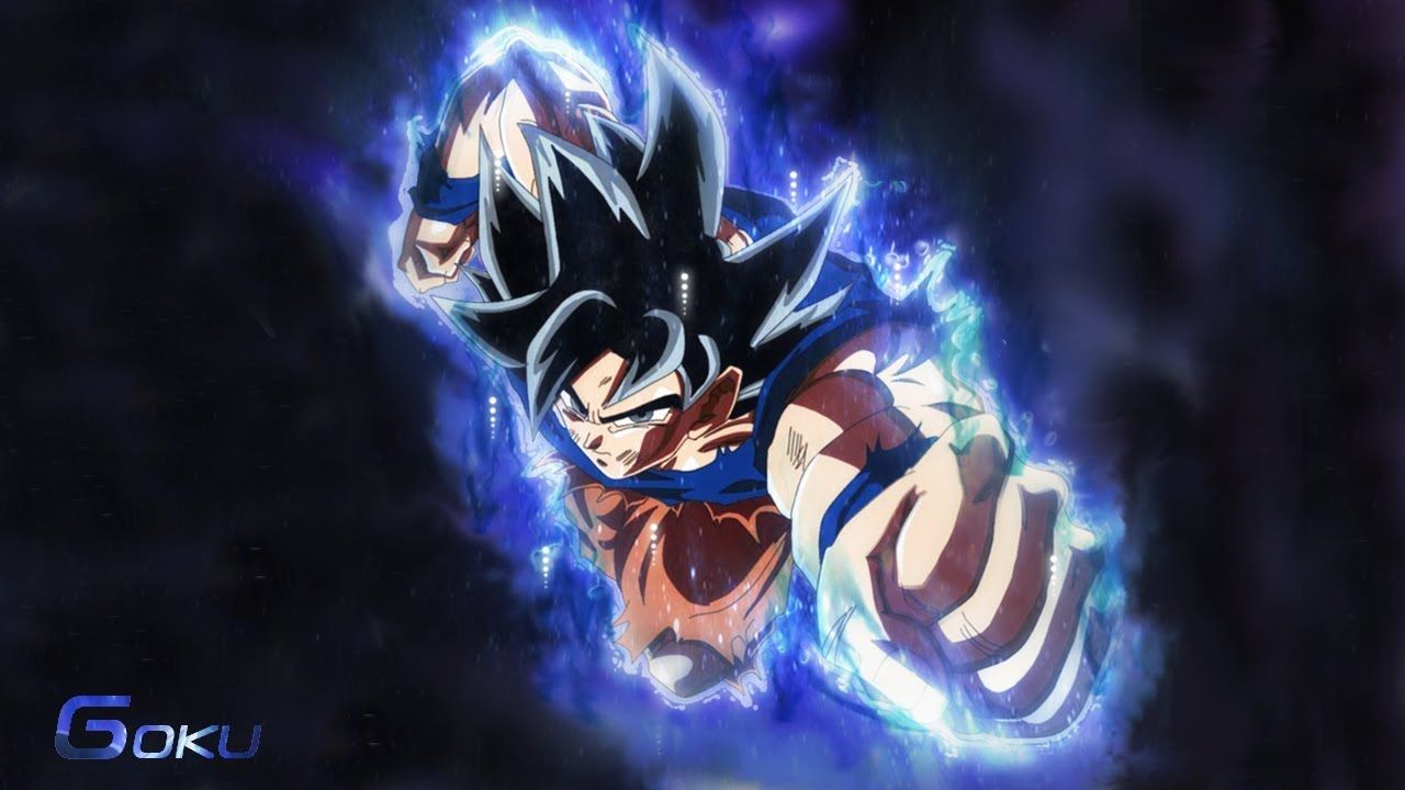 Goku Ultra Istinto aura blu, 1280x720 HD, PC Desktop