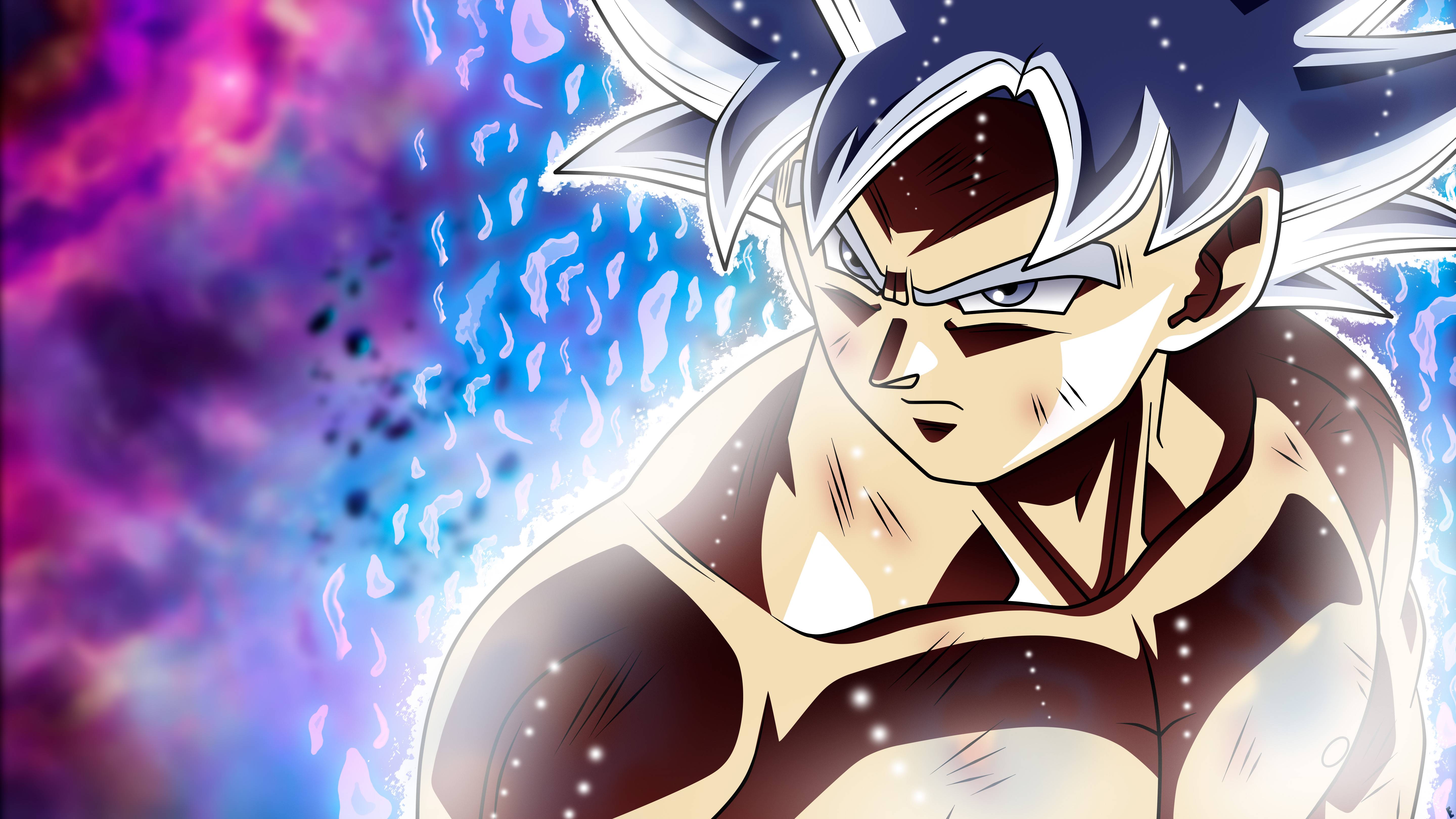 Goku Ultra Istinto capelli argento, 5760x3240 UHD, PC 4K