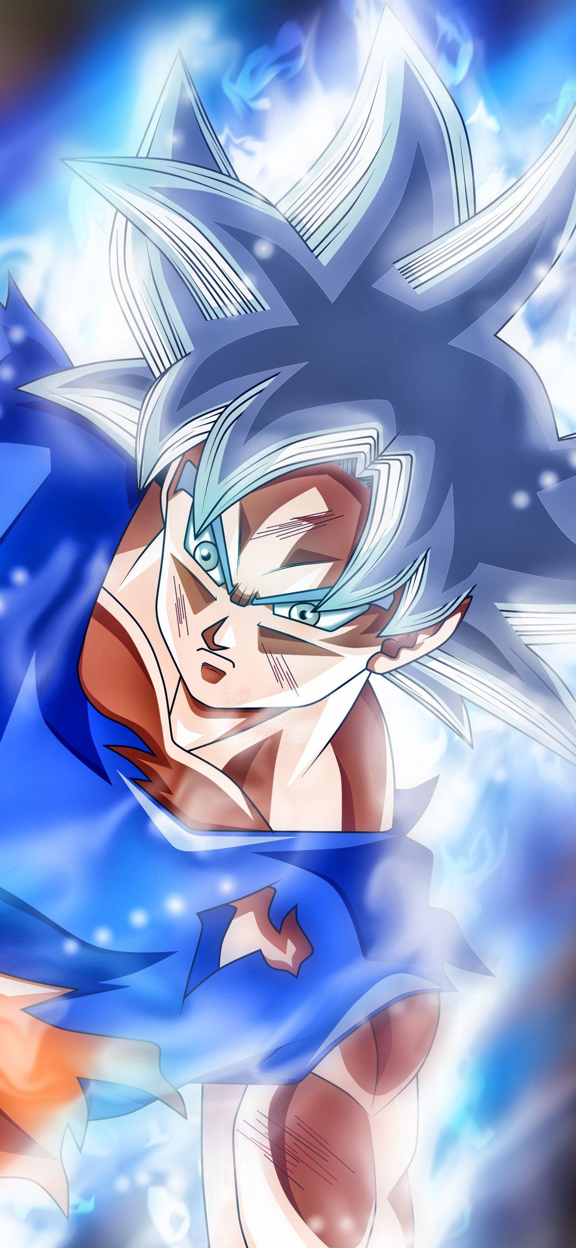 Goku Ultra Istinto capelli argento, 1125x2436 Verticale, Telefono