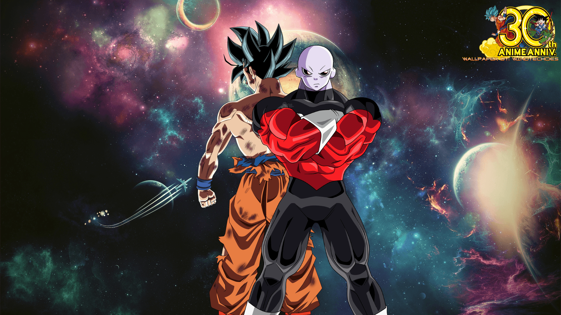 Jiren Dragon Ball Super meditazione, 1920x856 Panoramico, Dual Screen