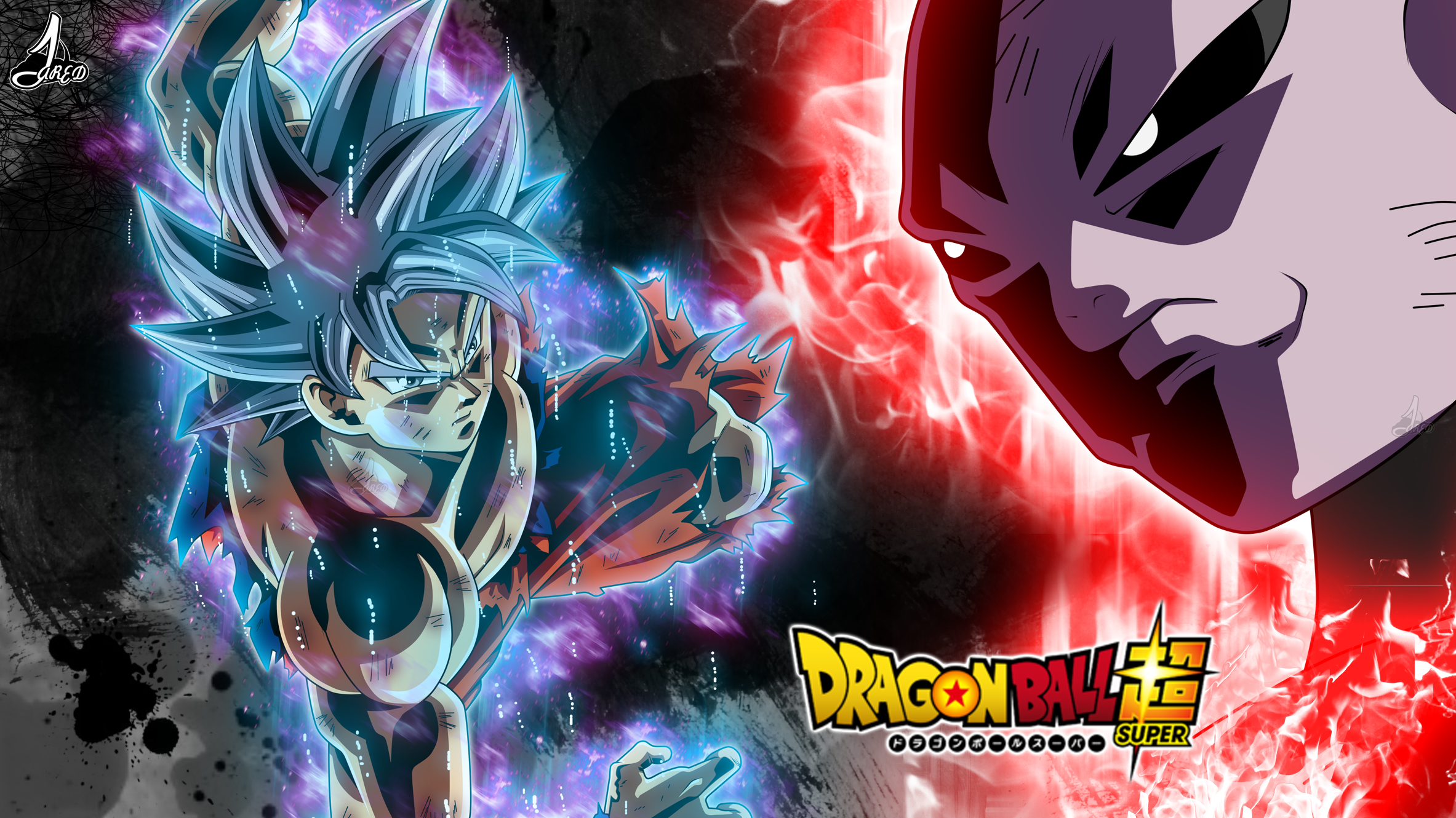 Goku Ultra Istinto vs Jiren, Dragon Ball, 2366x1330 alta risoluzione, Desktop