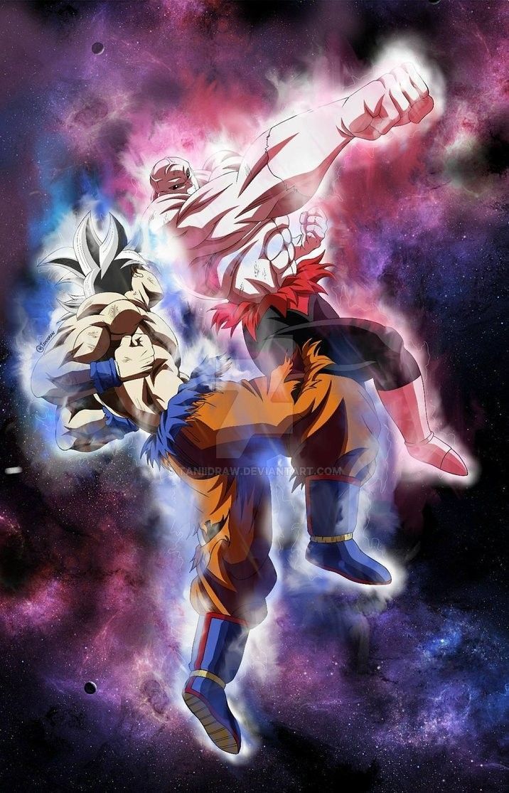 Goku vs Jiren, Dragon Ball, 716x1115 Verticale, Mobile