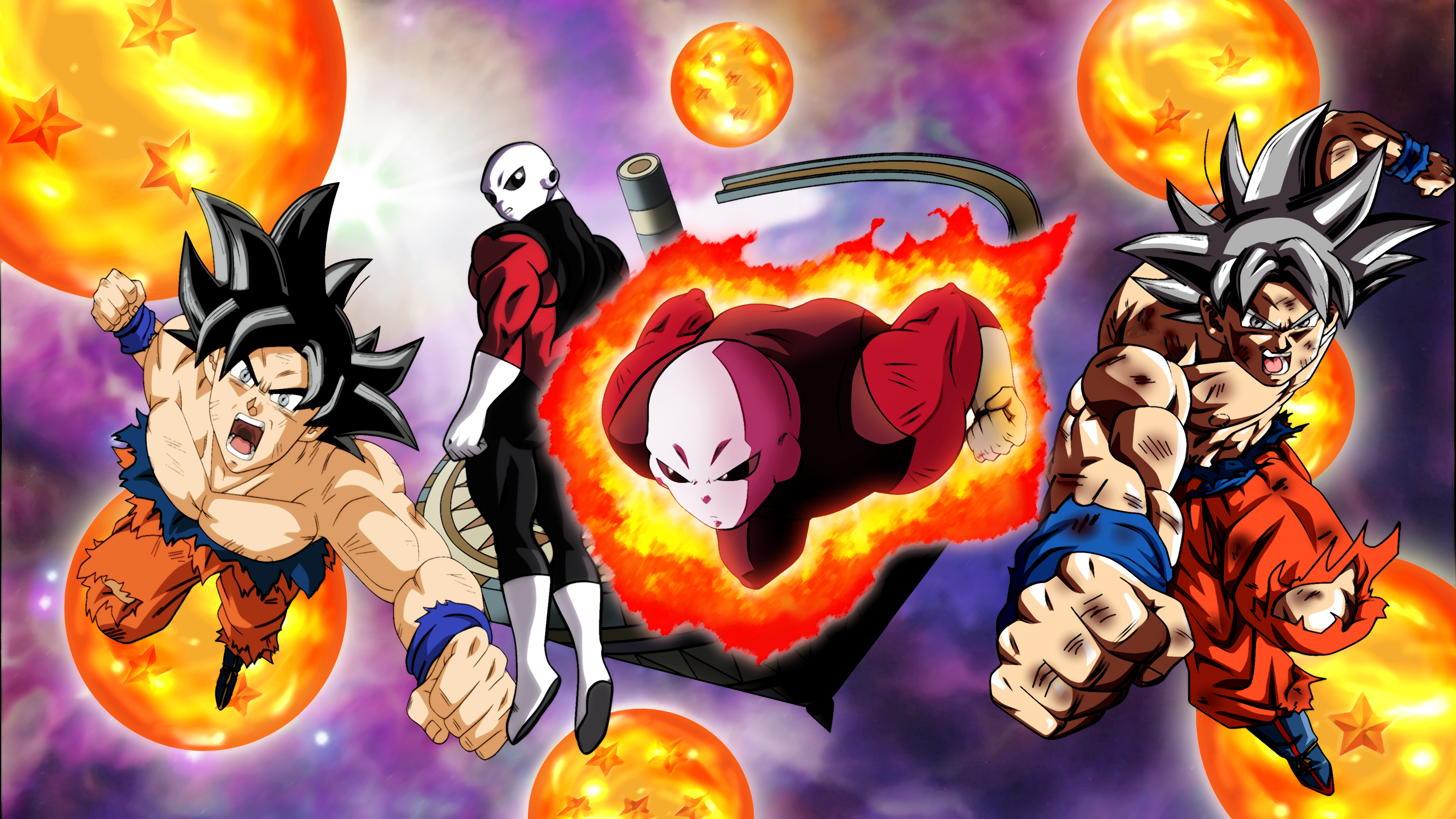 Goku Ultra Instinct contro Jiren, 4000x2250 4K Ultra HD, Smart TV 4K