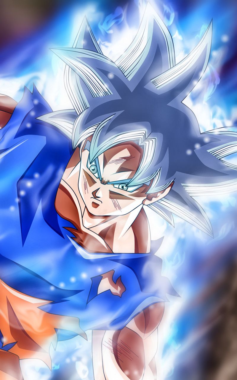 Goku Ultra Instinct Dragon Ball, 800x1280 Full HD Verticale, Smartphone