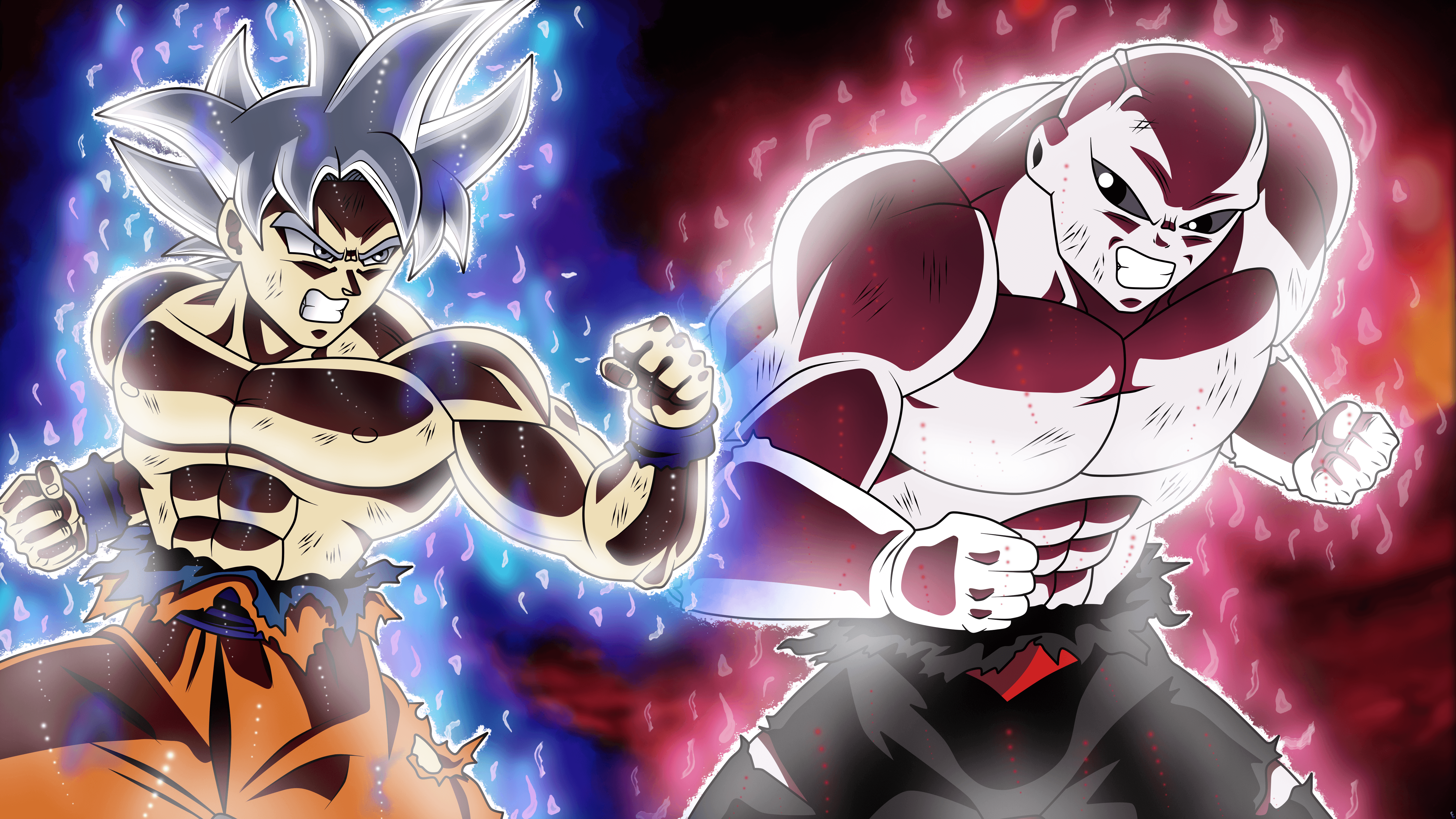Goku vs Jiren battaglia, 1920x1080 Full HD 1080p, Desktop