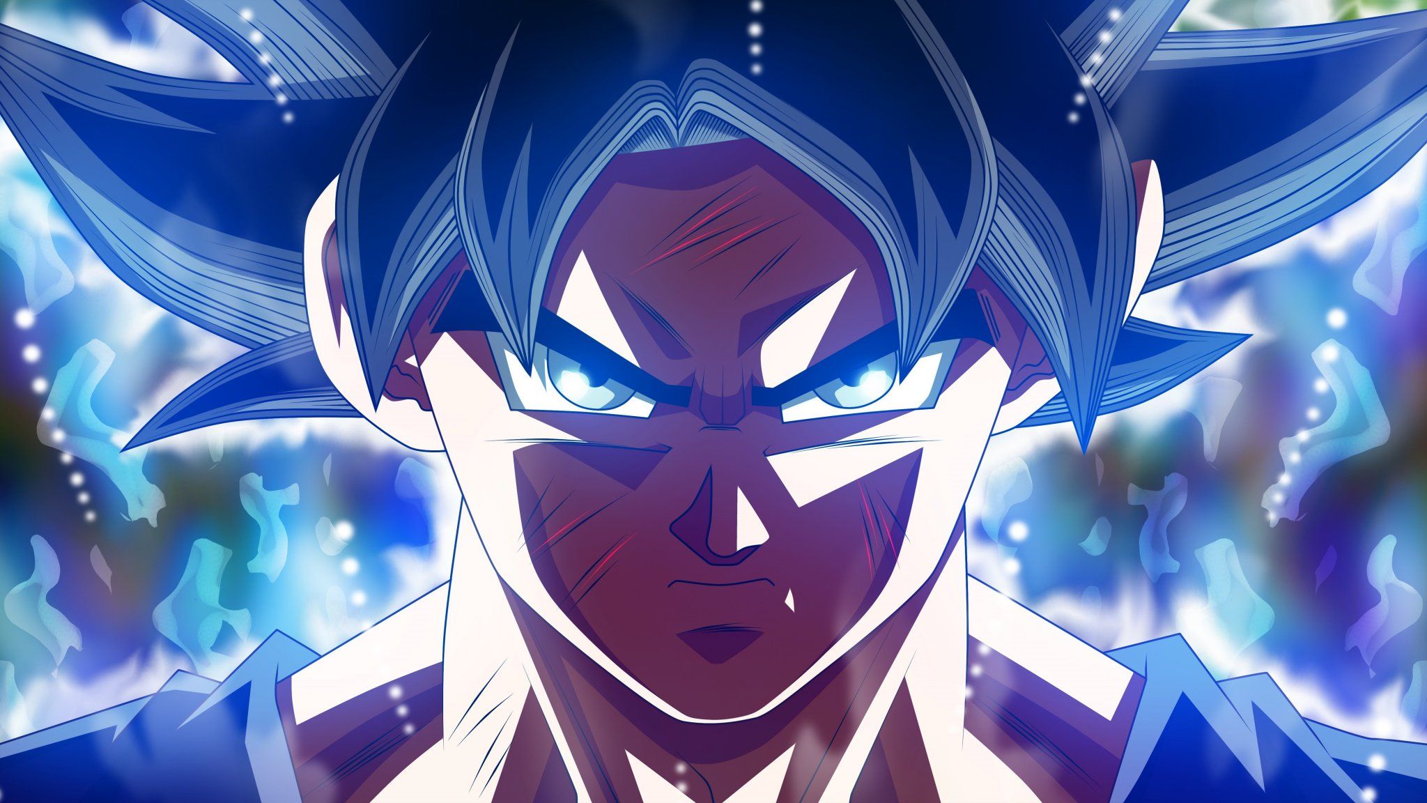 Goku Ultra Instinct Dragon Ball Super, 2048x1152 alta risoluzione, PC