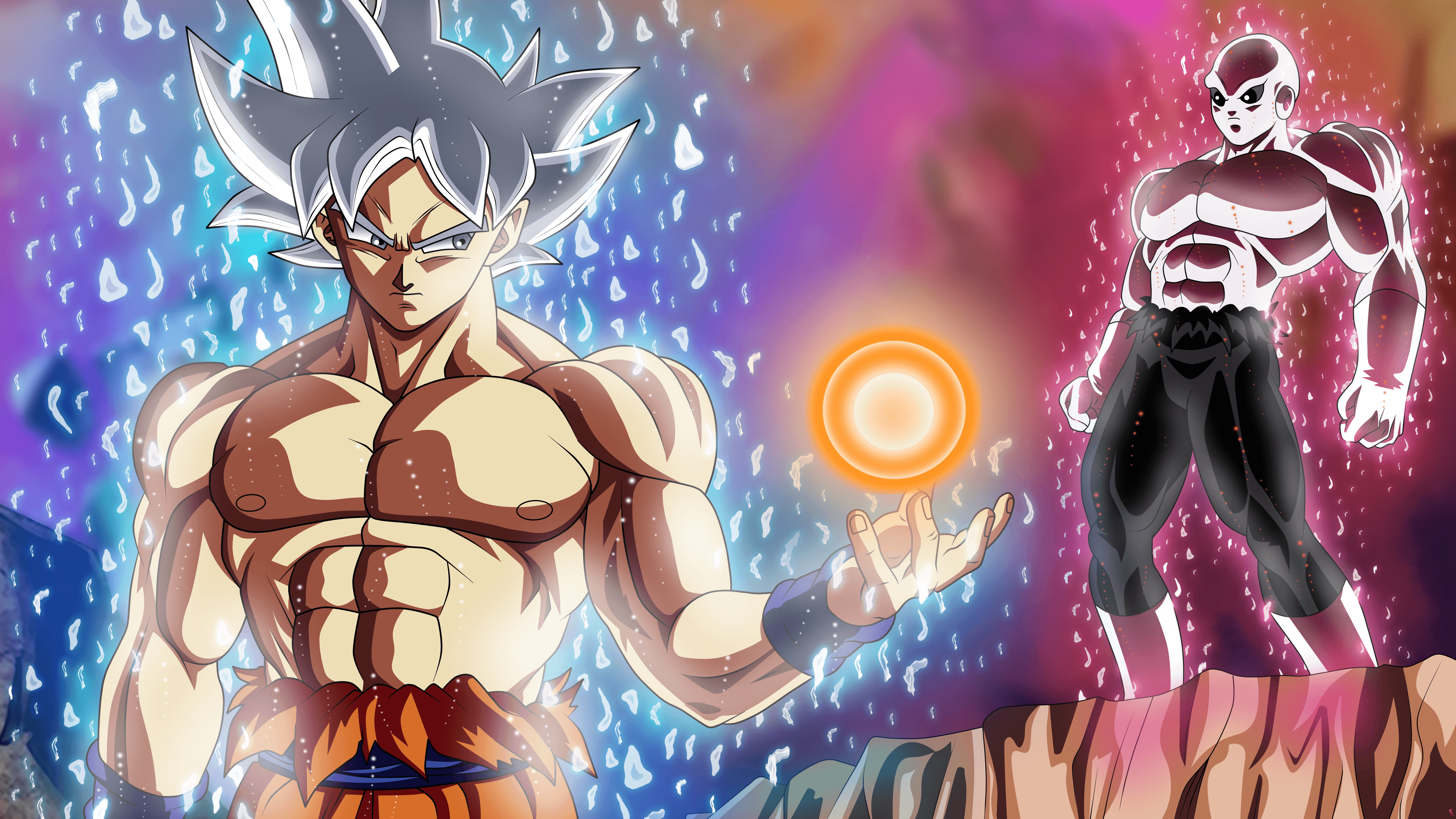 Goku vs Jiren Dragon Ball, 5760x3240 UHD, PC 4K