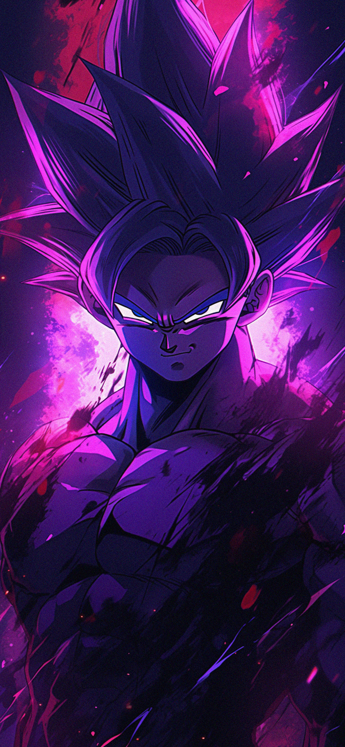 Goku Black viola Dragon Ball, 1183x2560 Full HD Verticale, Realme