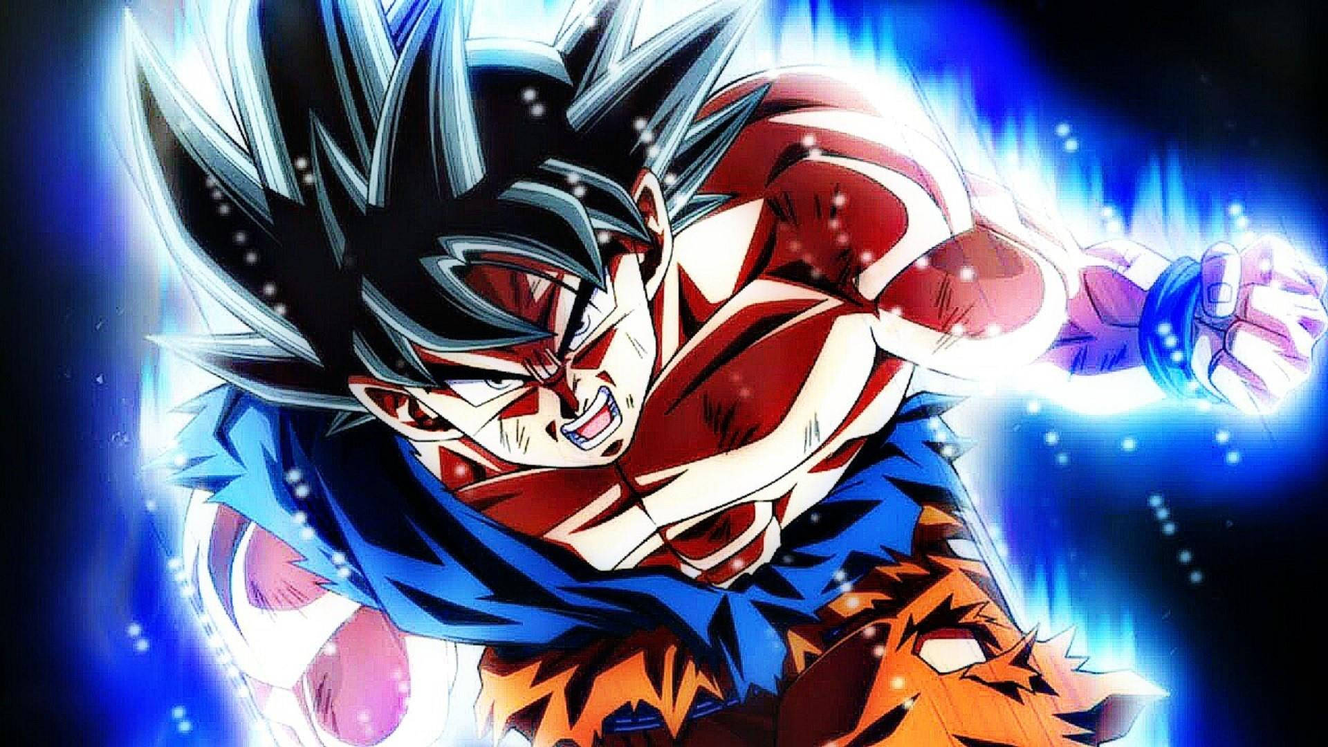 Goku ultra istinto energia blu, 1920x1080 1080p, PC Desktop