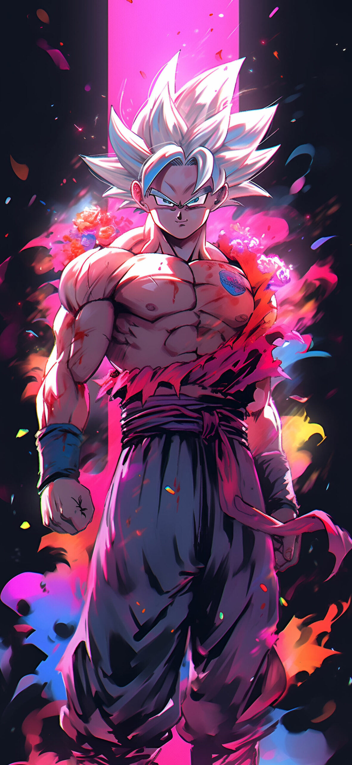 Goku Ultra Istinto Dragon Ball, Saiyan, 1181x2560 Verticale, Mobile