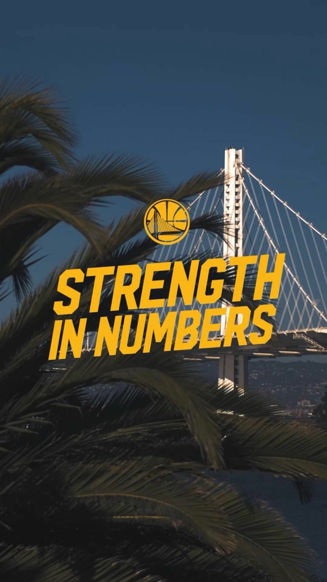 Logo Golden State Warriors, ponte, 1080x1920 Verticale, iPhone Pro