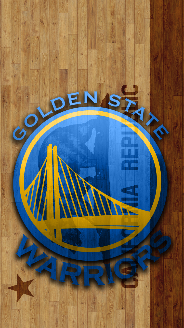 Logo Golden State Warriors, 750x1334 Verticale, iPhone Pro