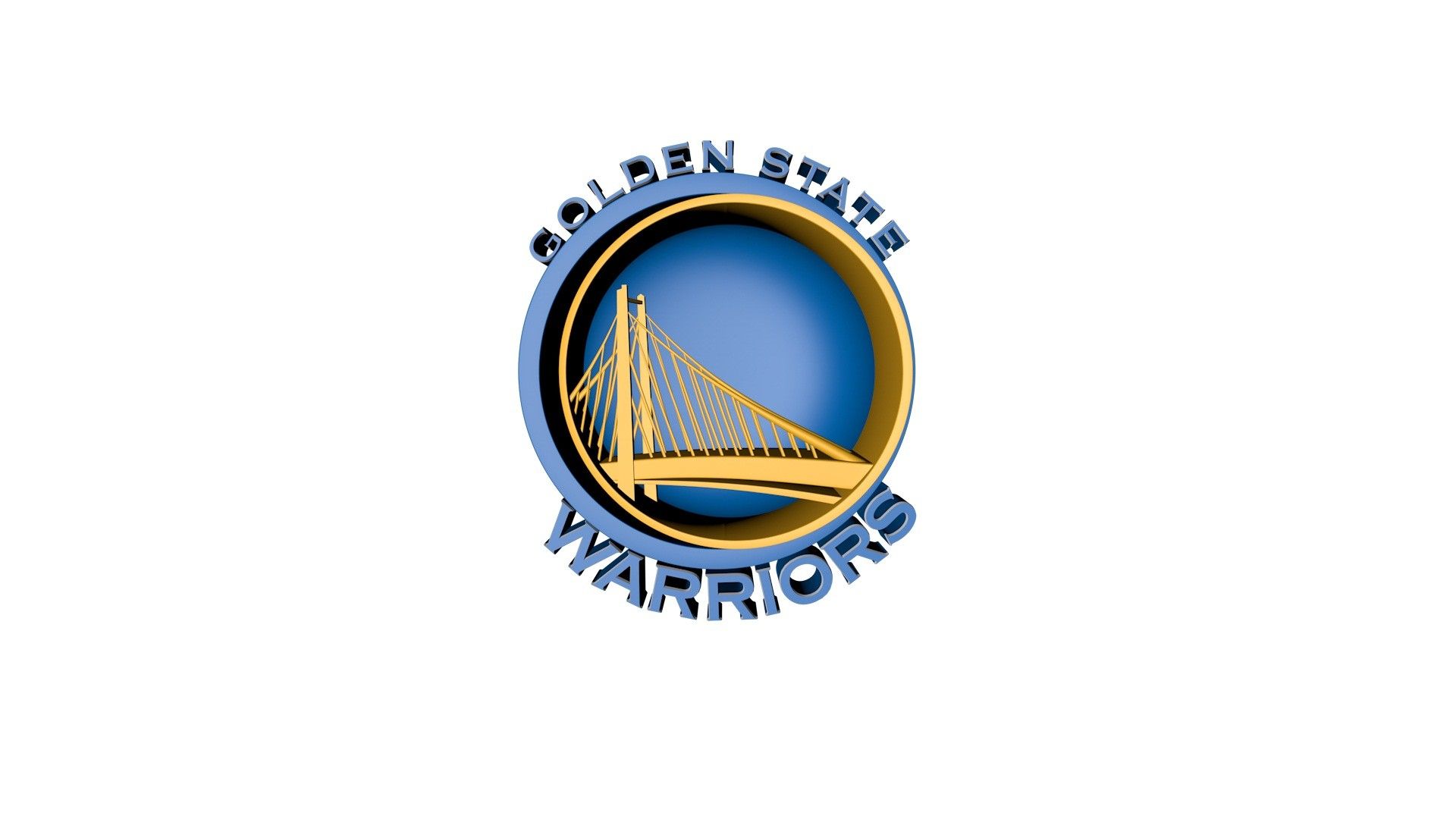 Logo Golden State Warriors The City, 1920x1080 Full HD, Desktop