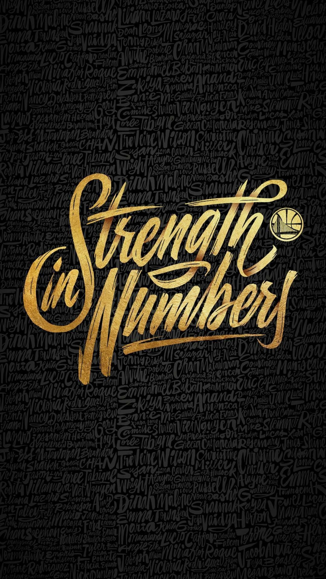 Logo Golden State Warriors oro, NBA, 1080x1920 Verticale, Mobile