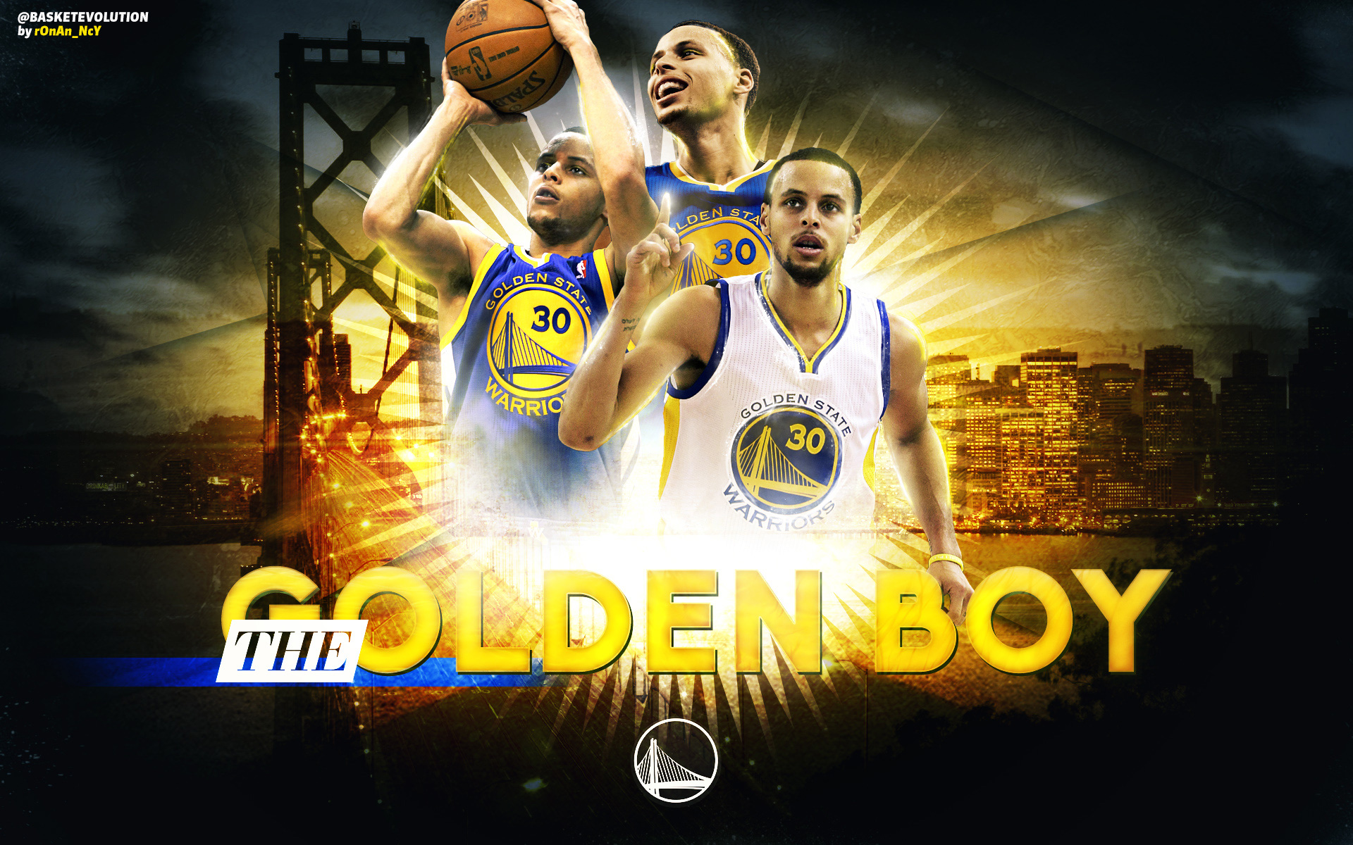 Stephen Curry Golden State Warriors, 1920x1200 Full HD+, Desktop