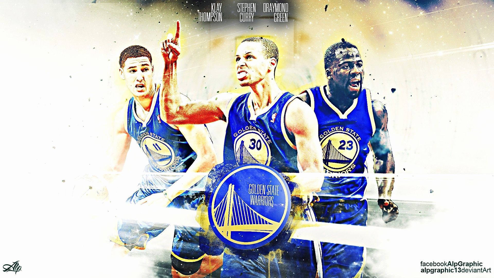 Giocatore basket Golden State Warriors, 1280x800 720p, PC