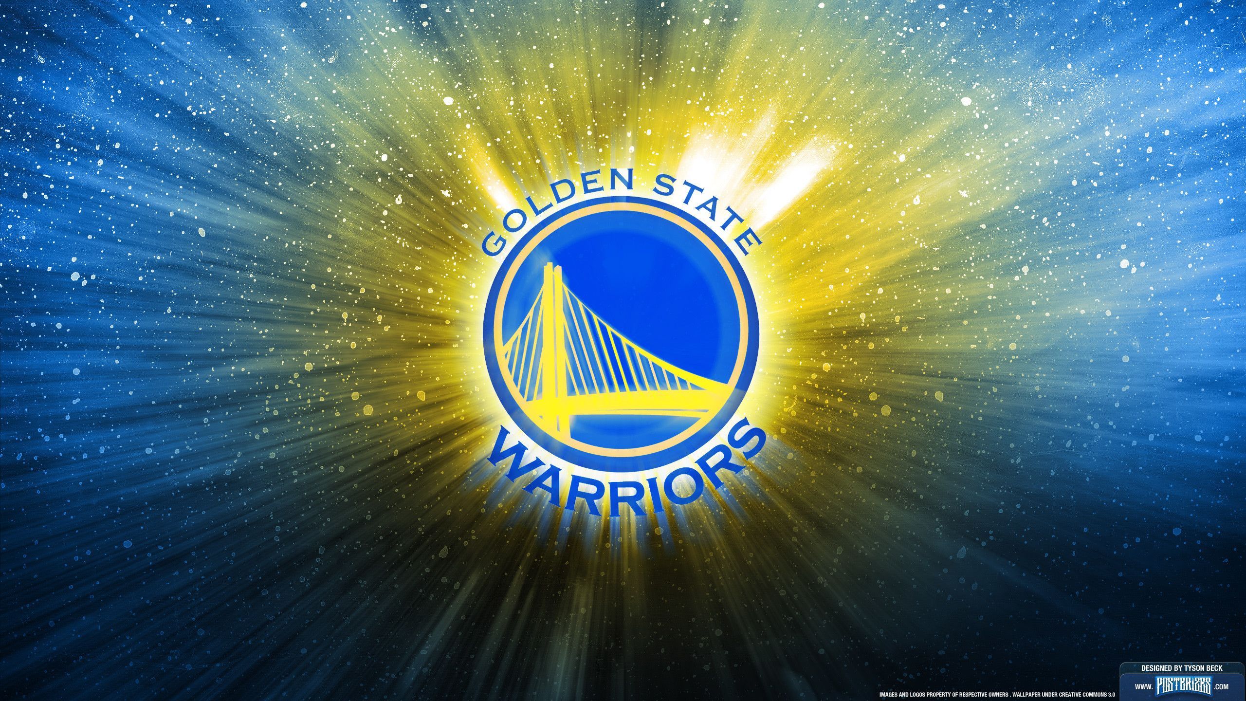 Logo Golden State Warriors fiamme blu, 1920x1920 WUXGA, Desktop