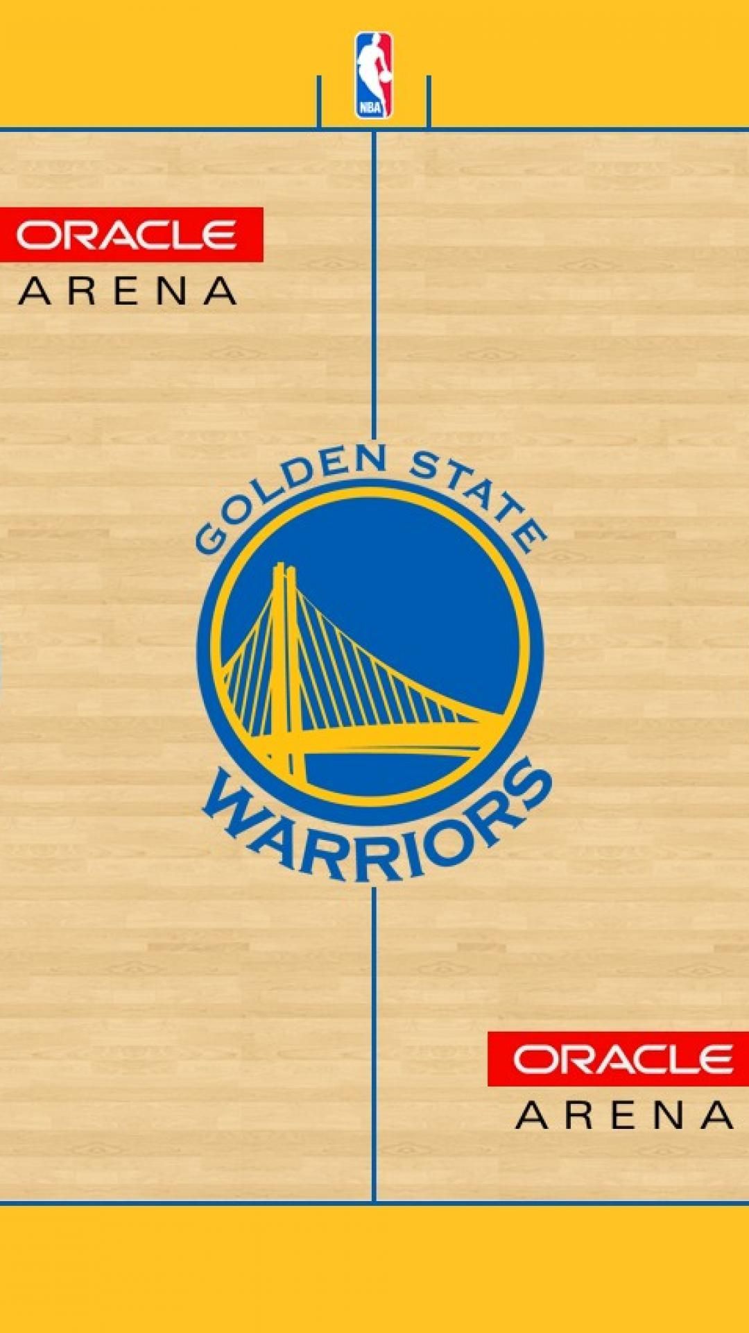 Logo Golden State Warriors campo, 1080x1920 Full HD Verticale, iPhone
