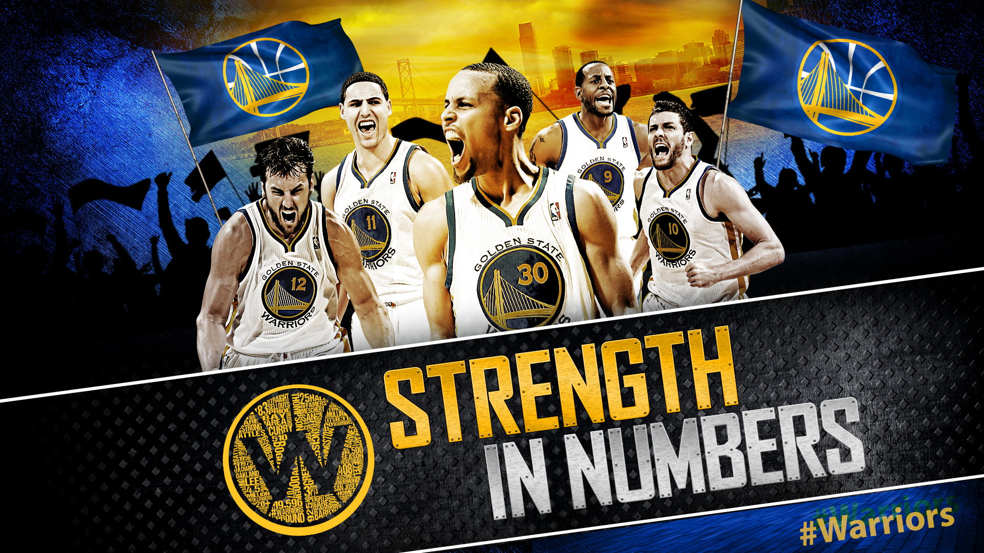 Golden State Warriors giocatori basket, 1920x1080 Full HD 1080p, PC Desktop