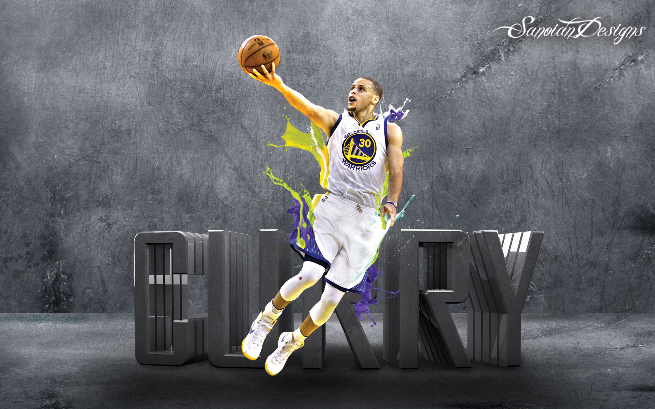 Stephen Curry Golden State Warriors, 2560x1600 2K, Laptop