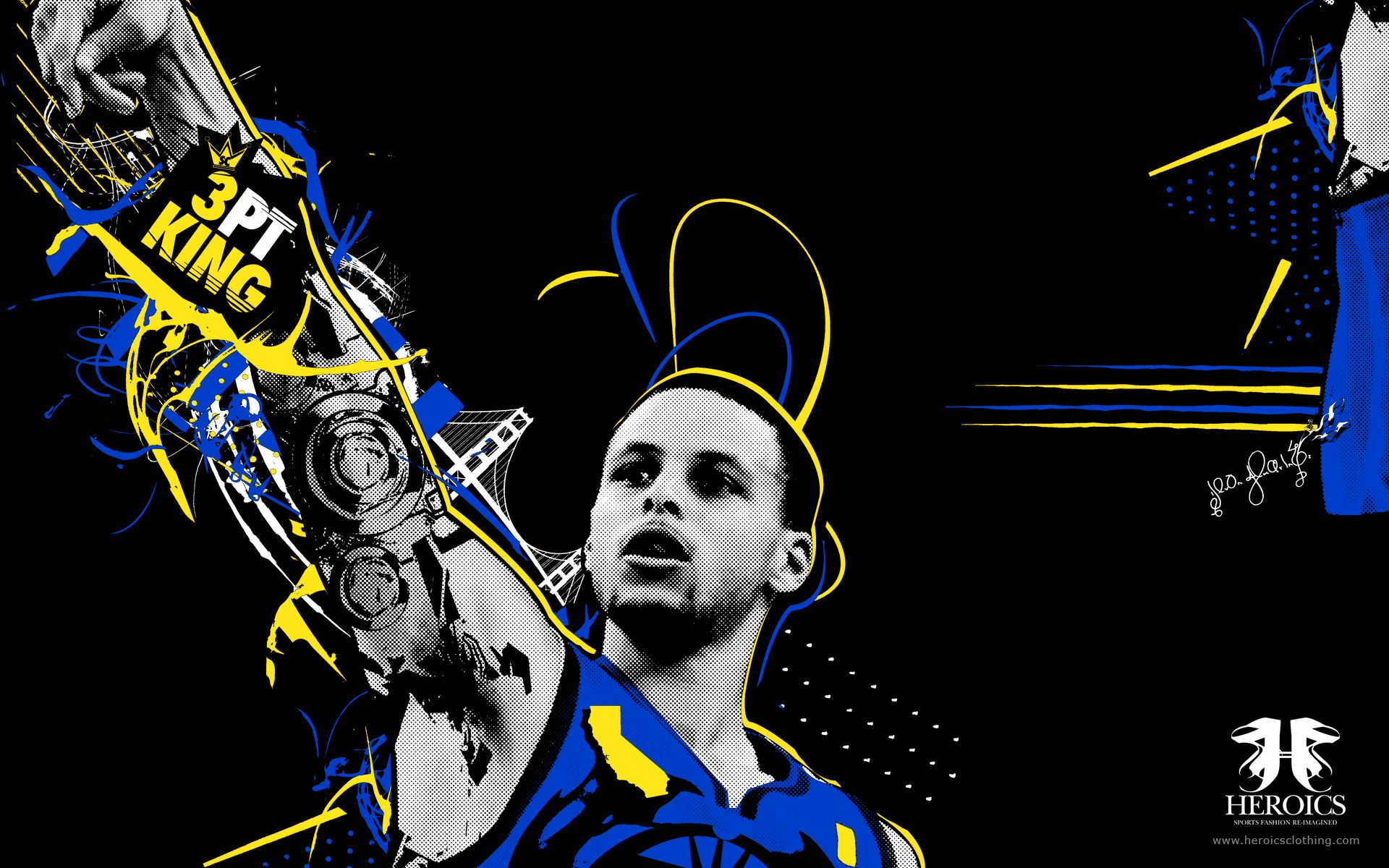 Pallone basket esplosione colori, 1920x1080 Full HD, Laptop