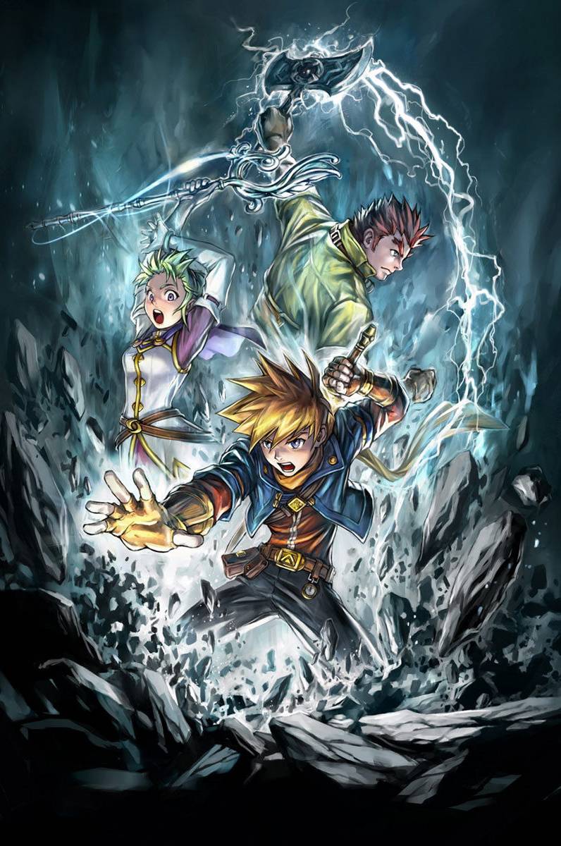 Golden Sun personaggi anime fulmini, 796x1200 Verticale, Mobile
