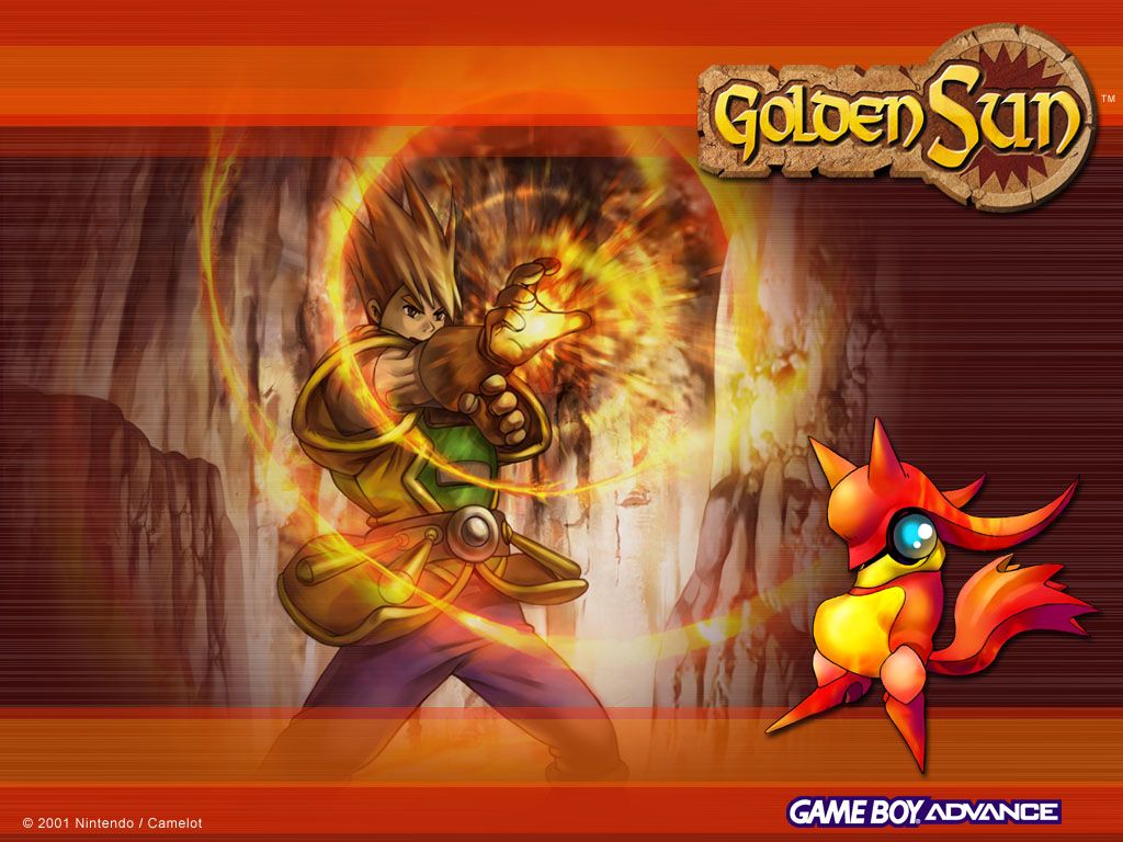 Golden Sun Garet personaggio fiamme, 1024x768 HD, Laptop