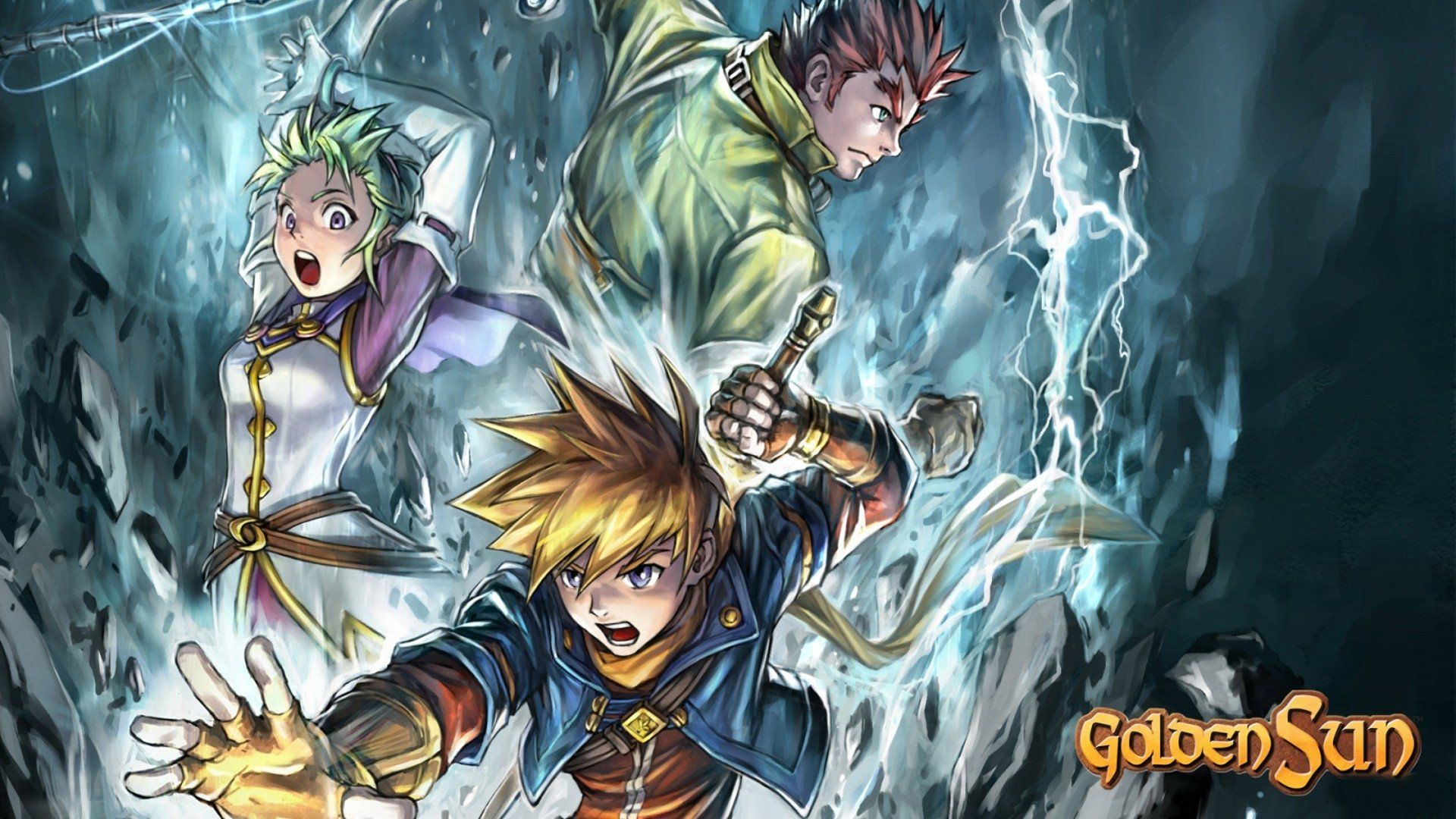Golden Sun personaggi fulmini, 1920x1080 Full HD 1080p, Laptop