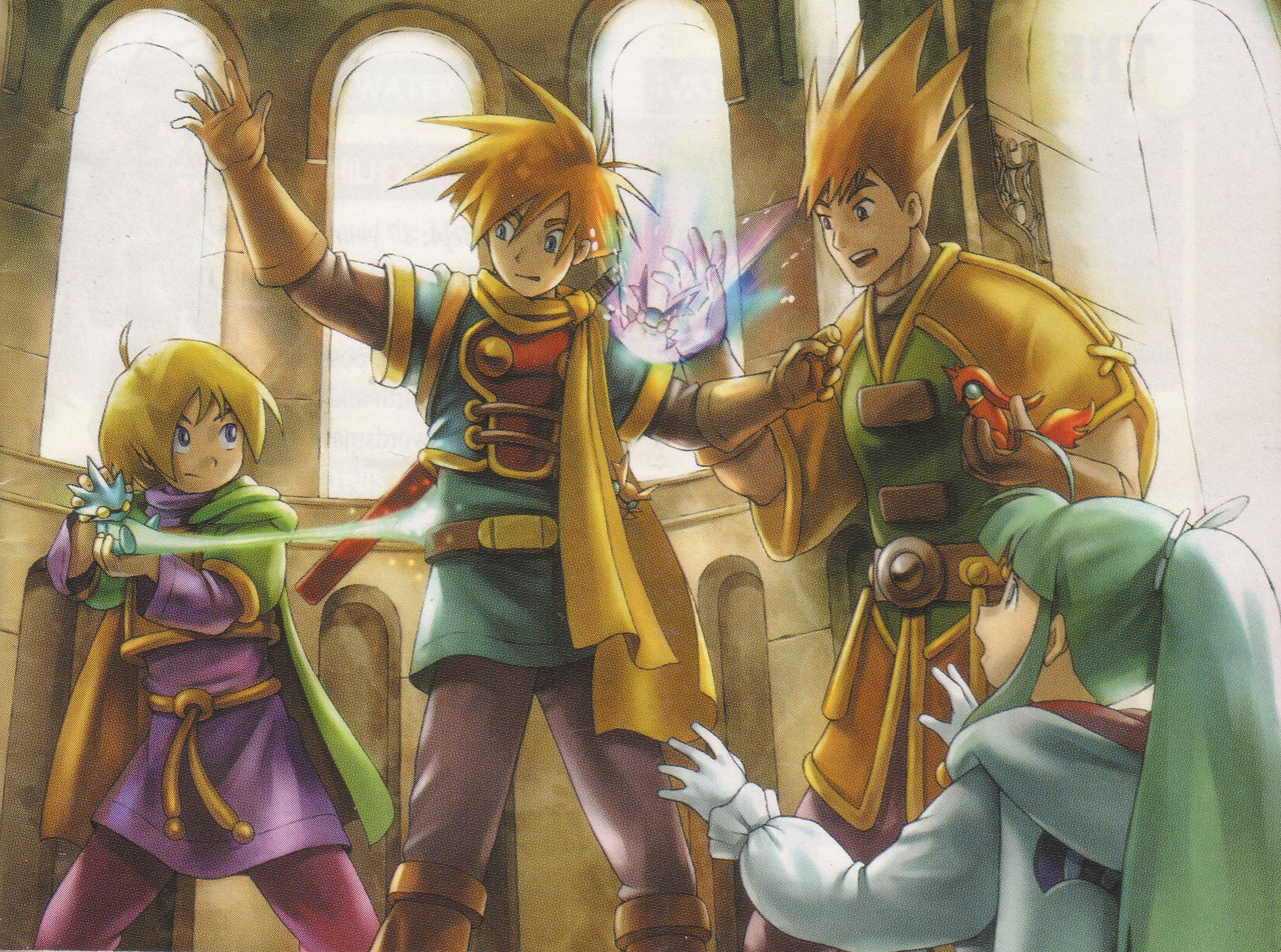Golden Sun personaggi anime, 2300x1710 2K, Desktop