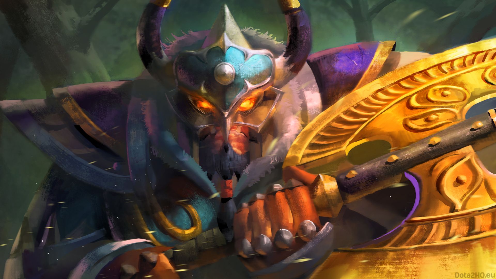 Warchief Dota 2 con corna, MOBA, 1920x1080 Full HD 1080p, Laptop
