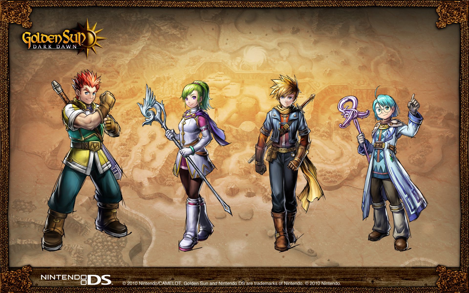 Golden Sun personaggi Nintendo DS, 1920x1200 Full HD+ WUXGA, iMac