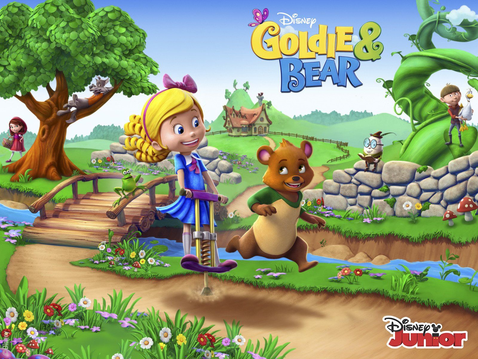 Goldie & Bear Disney, classici d'animazione, 1600x1200 HD, Desktop