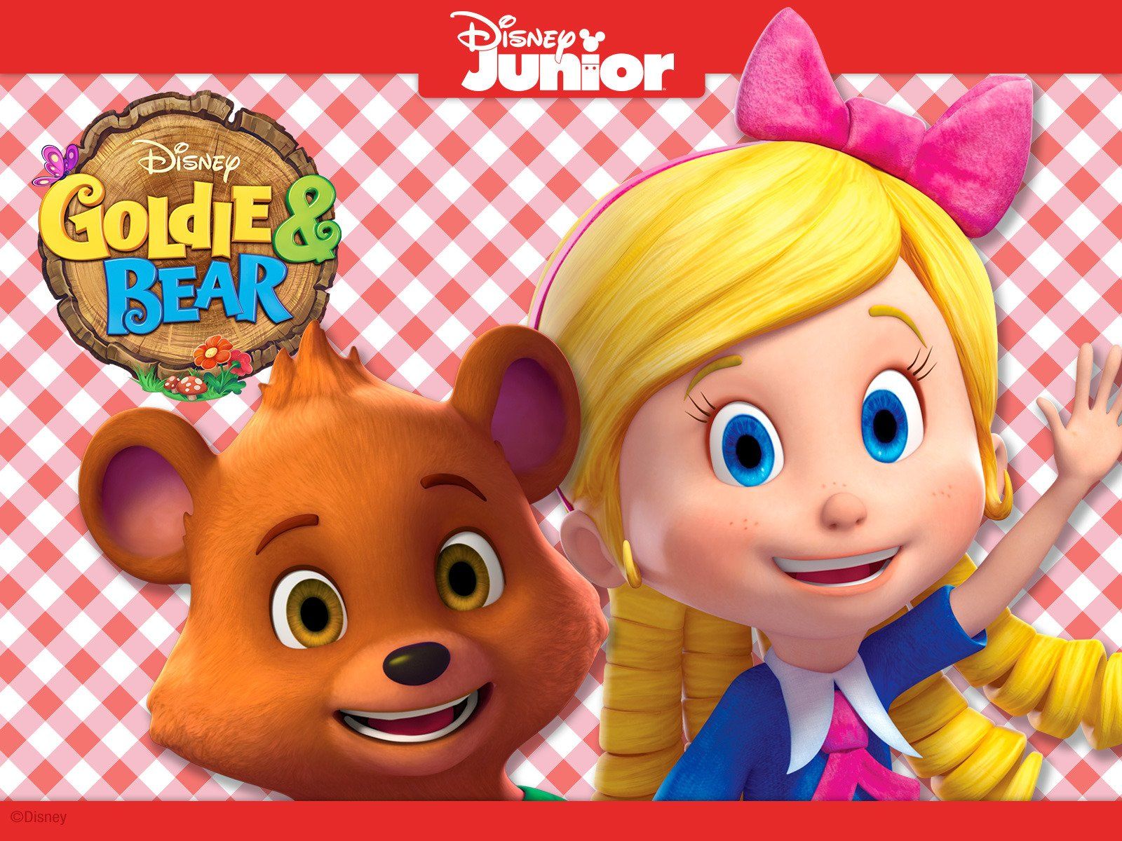 Goldie & Bear Disney Junior, 1600x1200 HD Ready, Desktop