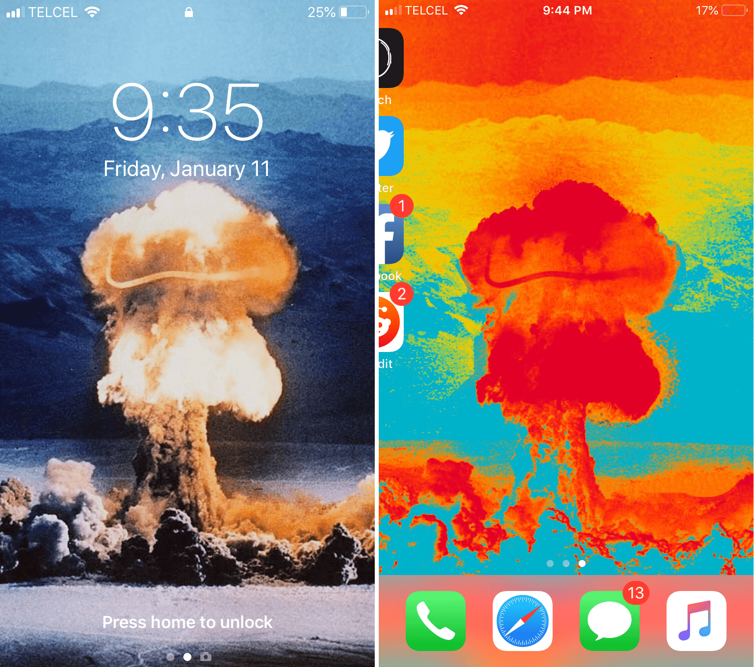 Esplosione nucleare a fungo, 1509x1334 HD, Desktop