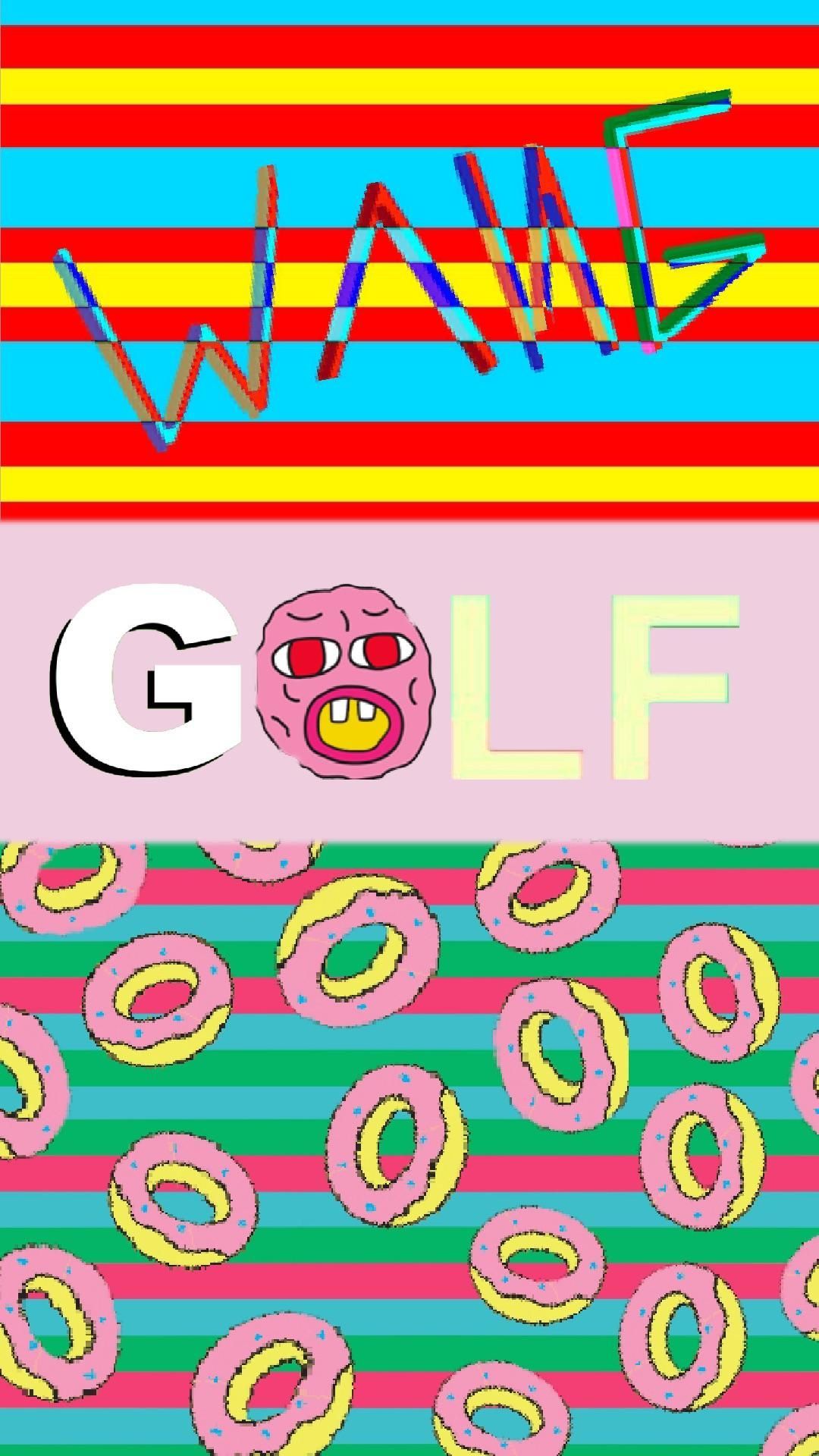 Golf Wang logo ciambelle, 1080x1920 Full HD Verticale, iPhone