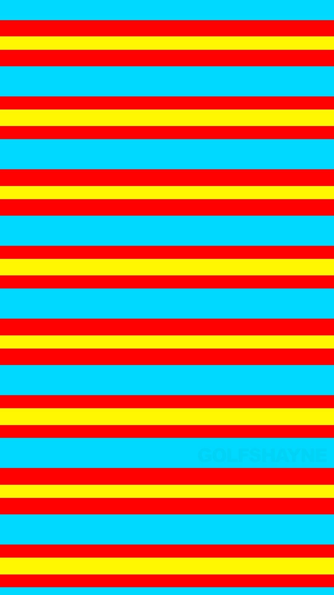 Strisce colorate ciano rosso giallo, 1080x1920 Full HD Verticale, Smartphone