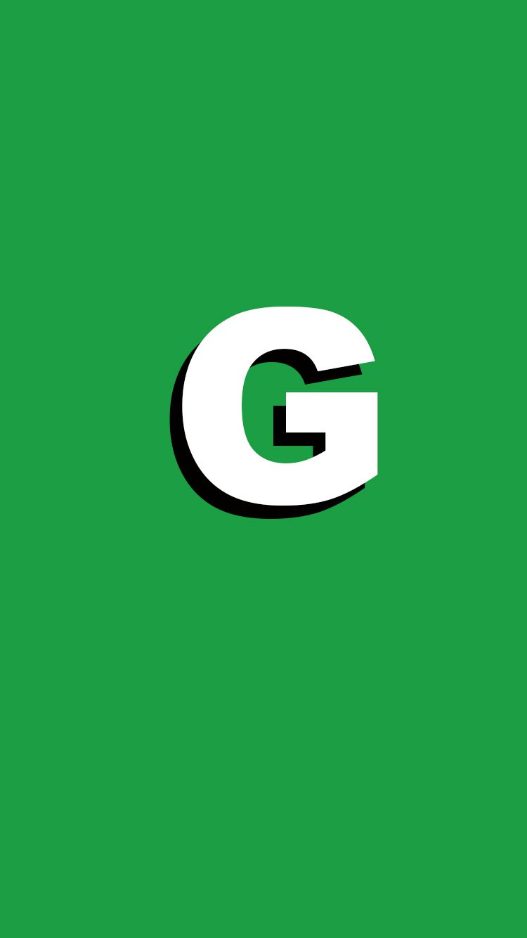 Logo lettera G verde, 750x1334 Verticale, Mobile