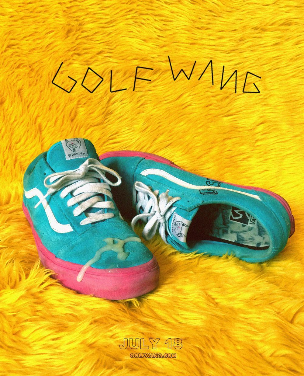 Scarpe Vans Golf Wang colorate, scarpe skate, 1000x1236 Full HD Verticale, Smartphone