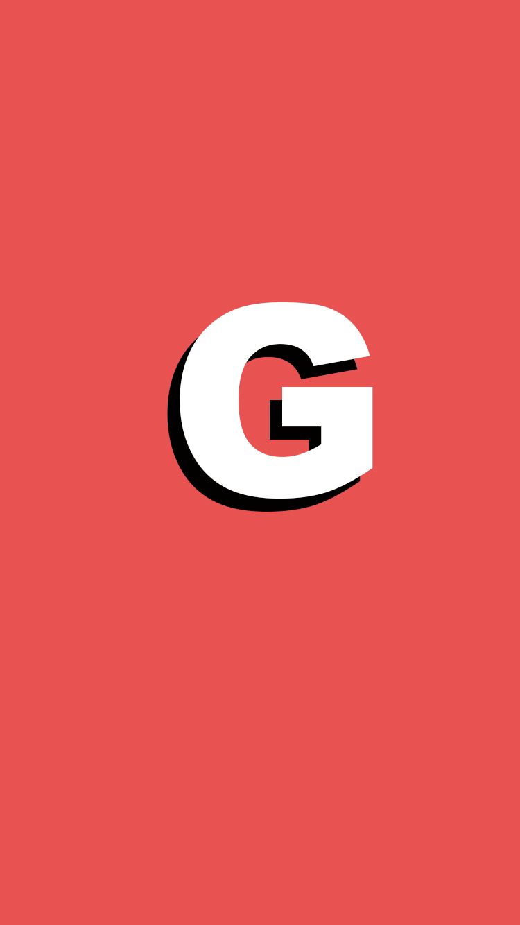 Logo lettera G Golf Wang, 750x1334 Verticale, iPhone