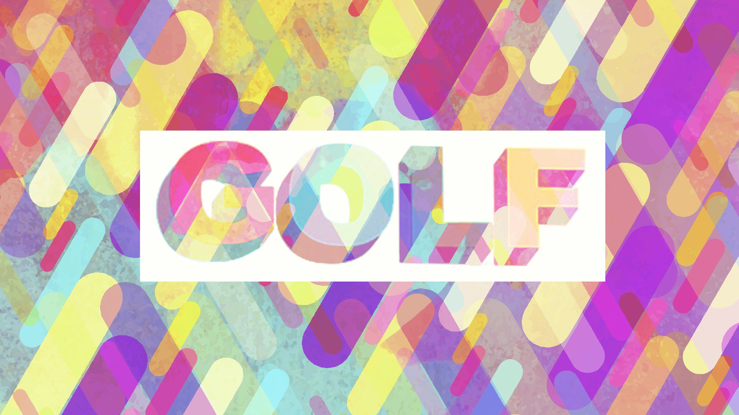 Logo Golf Wang colorato, 2560x1440 QHD, Laptop