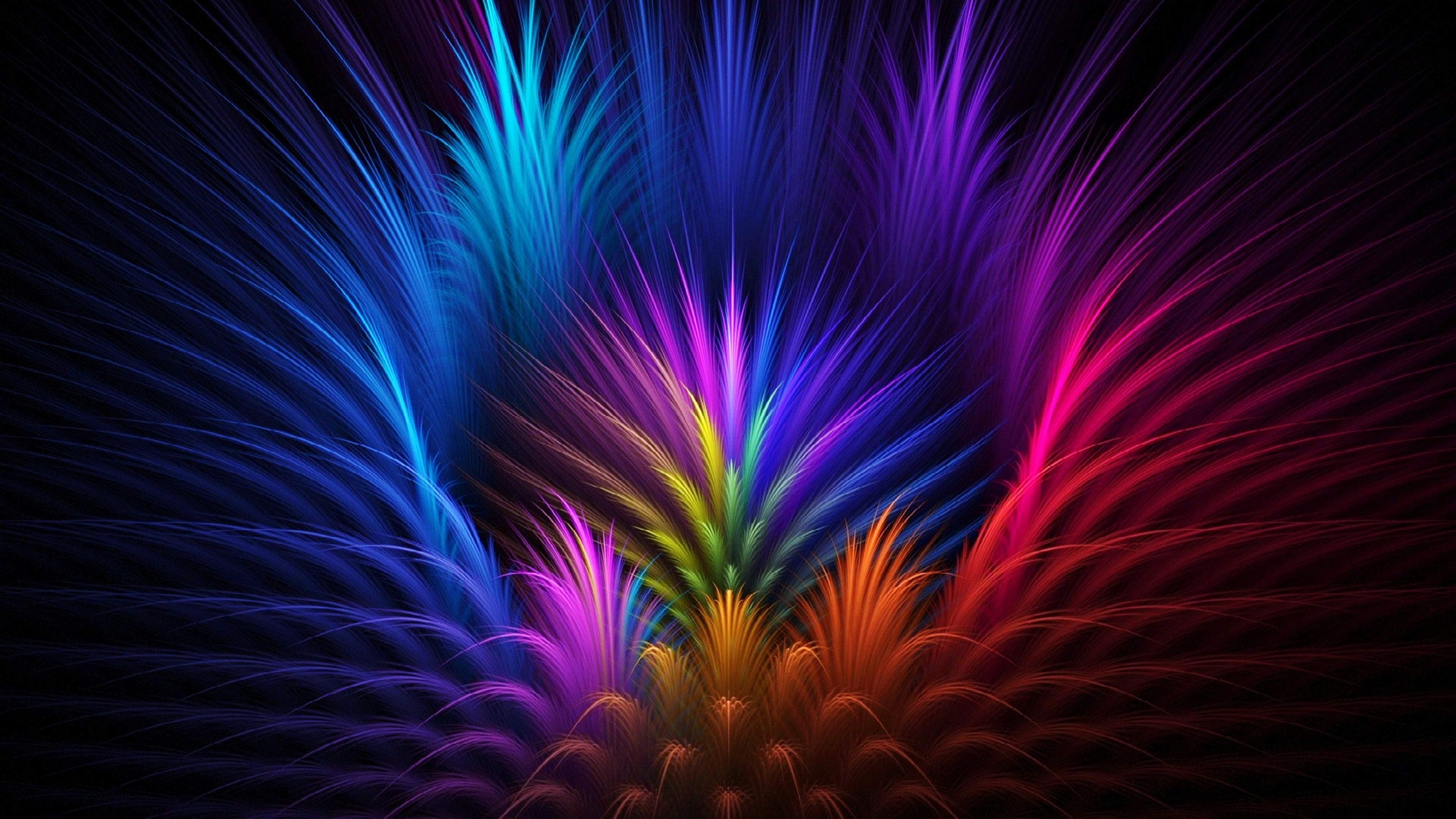 Sfondo sfumato viola azzurro, 3840x2160 UHD, PC 4K