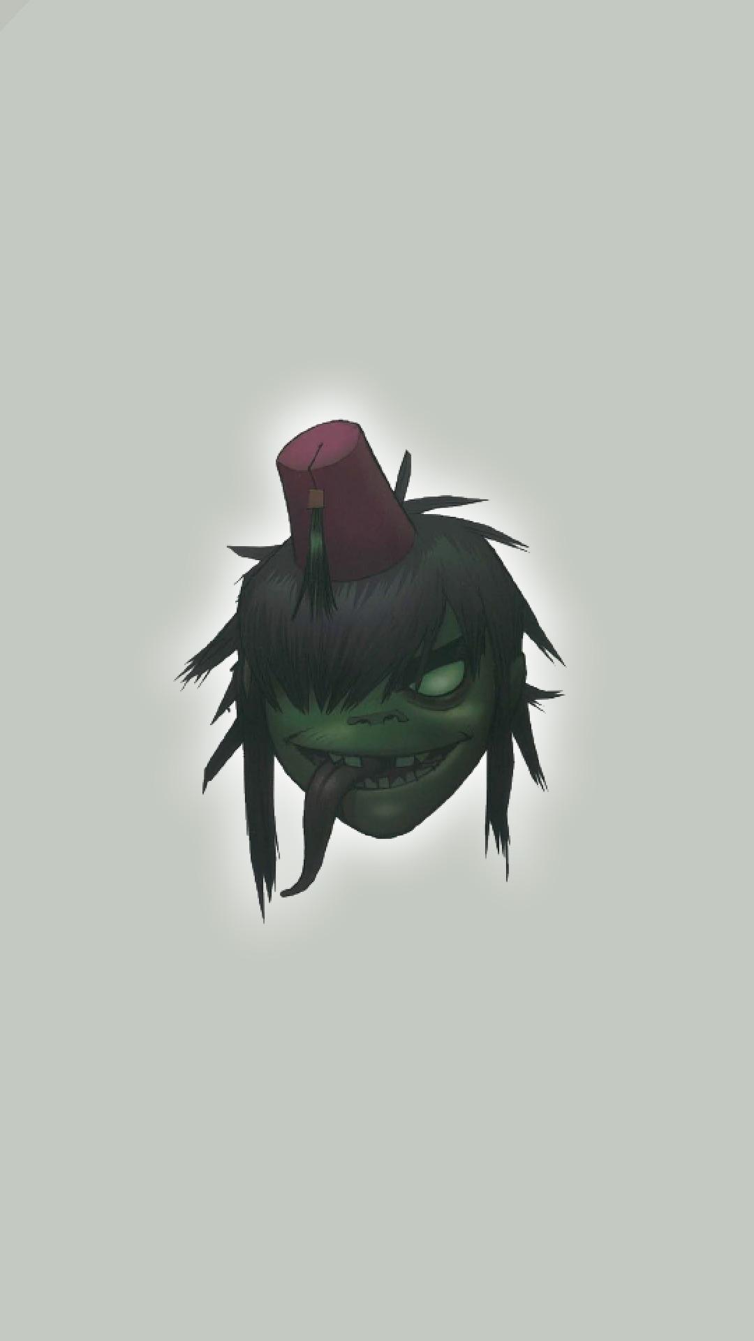 Gorillaz personaggi animati notte, 1242x2208 Full HD Verticale, iPhone Pro Max