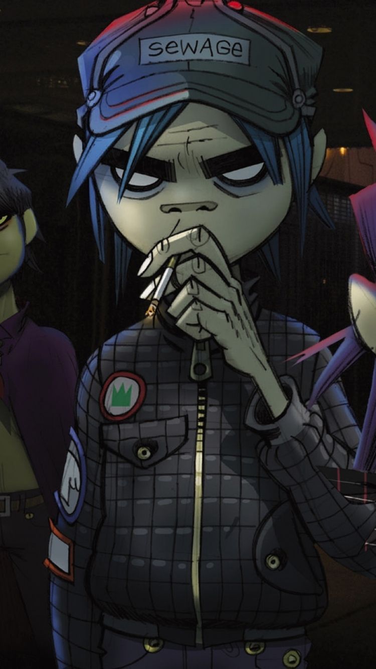 Personaggi Gorillaz stile cartoon, 1920x1440 WUXGA, Desktop