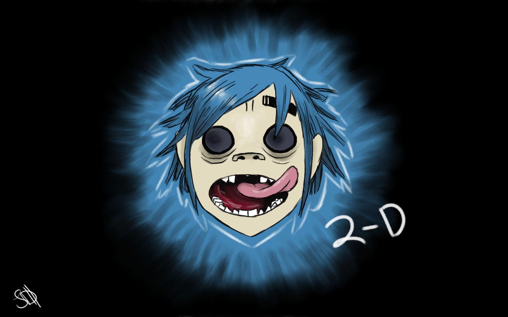 Gorillaz personaggi sfondo blu, 1920x1080 1080p, PC Desktop