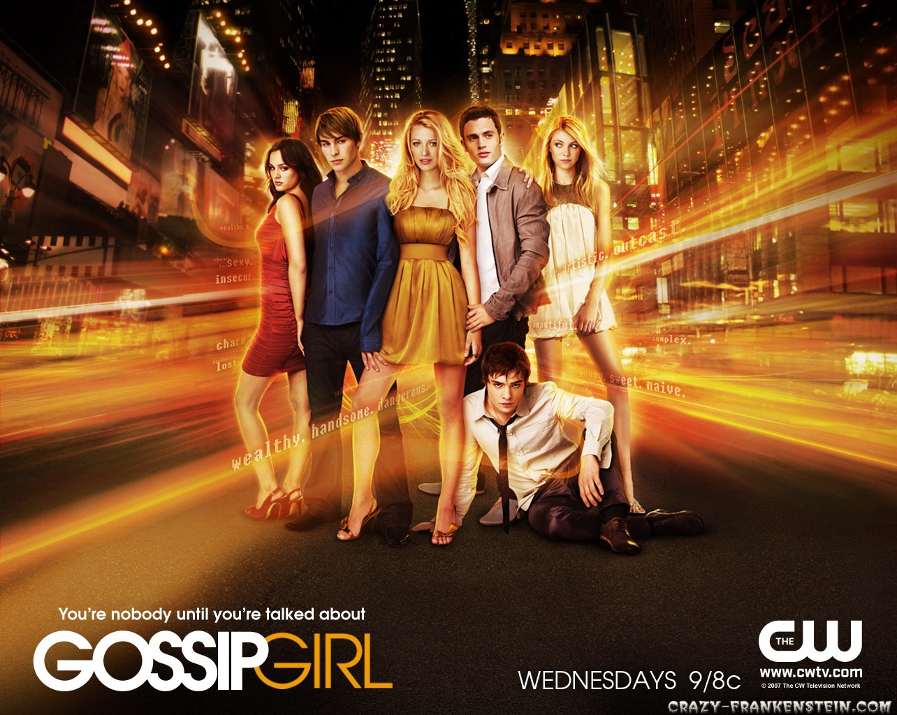 Gossip Girl cast poster, 1284x1024 HD, Desktop